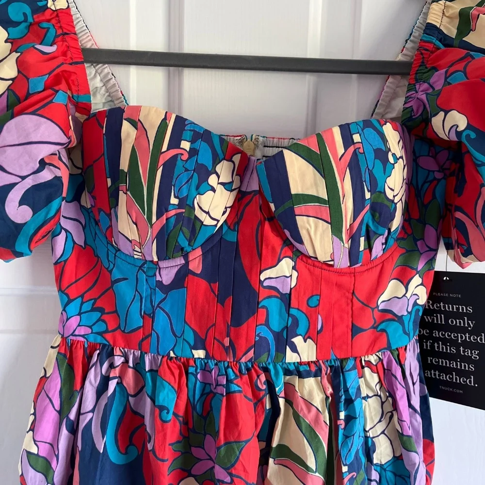NWT Tuckernuck Climbing Cosmos Valerie dress 8 - Picture 9 of 16